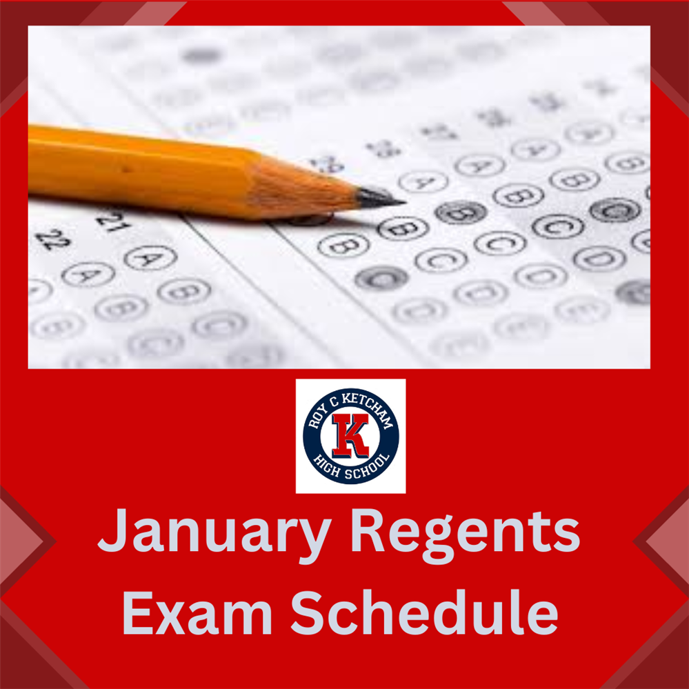  January 2024 Regents Exam Schedule